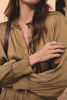 Picture of SATIN BLOUSE WITH PUFF SLEEVES DEESSE